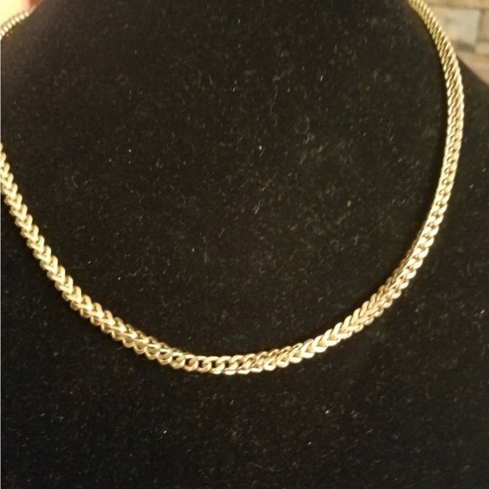Men’s LYNX Foxtail 22 in Gold Chain Necklace